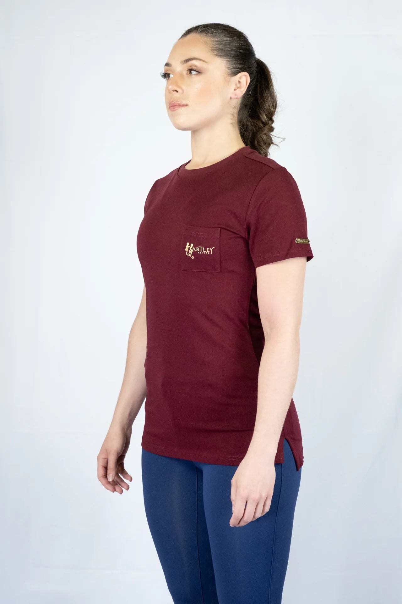 Women's Round Neck T-shirt - Aura