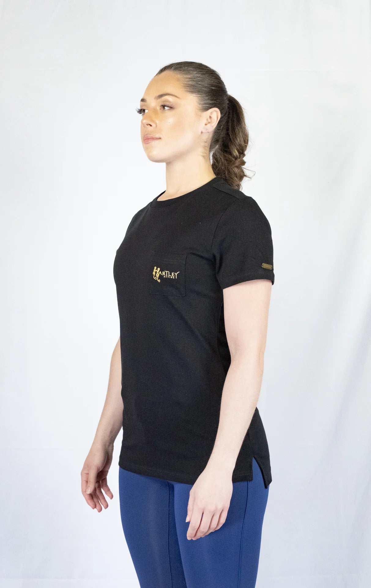 Women's Round Neck T-shirt - Aura