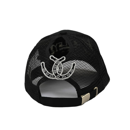 Black Bambini Cap back