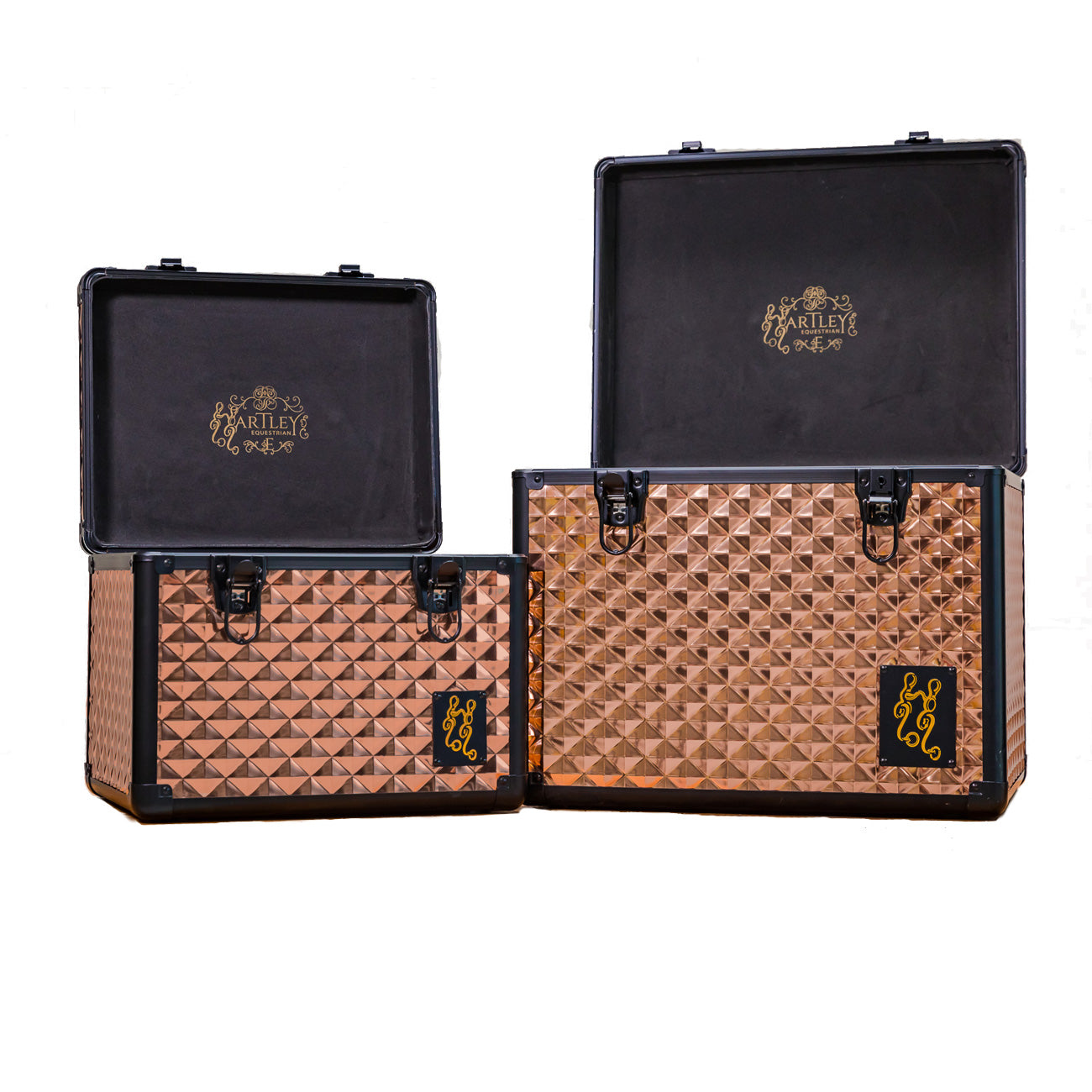 Rose Gold Grooming Box both